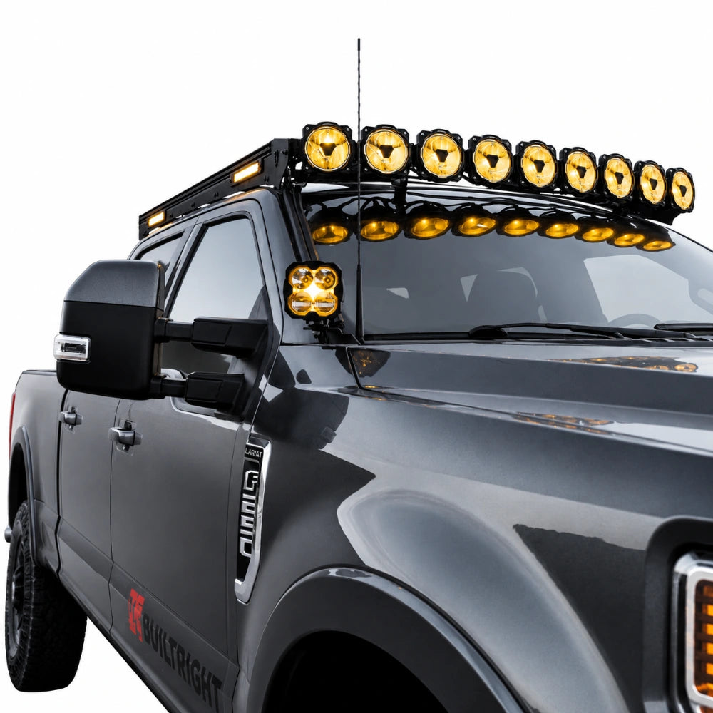 KC HiLiTES 17-26 Ford Super Duty Platform One Roof Rack - KC HiLiTES KCLAK-92309