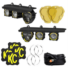 Load image into Gallery viewer, KC HiLiTES 2021+ Ford Bronco FLEX ERA 3 Dual Mode SAE Fog Light Pocket Kit - Black Ops Auto Works