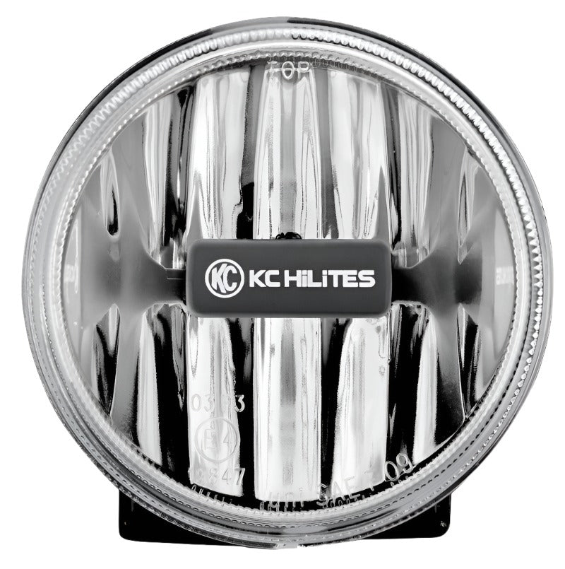 KC HiLiTES 4in. Gravity G4 LED Light 10w SAE/ECE Clear Fog Beam (Single) - Black Ops Auto Works