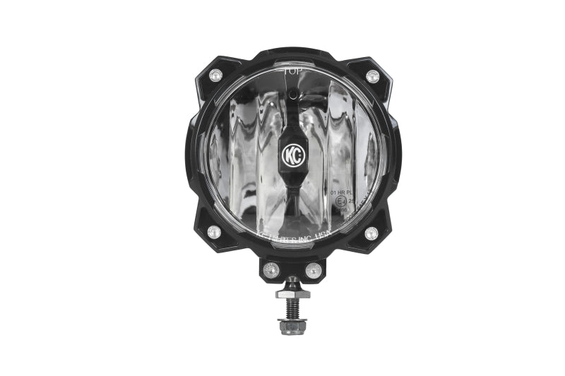 KC HiLiTES 6in. Pro6 Gravity LED Light 20w Single Mount SAE/ECE Driving Beam (Single) - Black Ops Auto Works