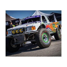 Load image into Gallery viewer, KC HiLiTES 8in. Round Soft Cover HID (Pair) - Black w/Yellow Brushed KC Logo - Black Ops Auto Works