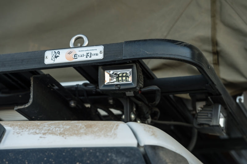 KC HiLiTES C-Series C2 LED 2in. Backup Area Flood Light 20w (Pair Pack System) - Black - Black Ops Auto Works