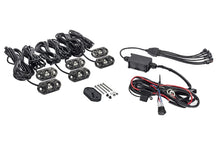 Load image into Gallery viewer, KC HiLiTES C-Series RGB LED Rock Light Kit (Incl. Wiring) - Set of 6 - Black Ops Auto Works