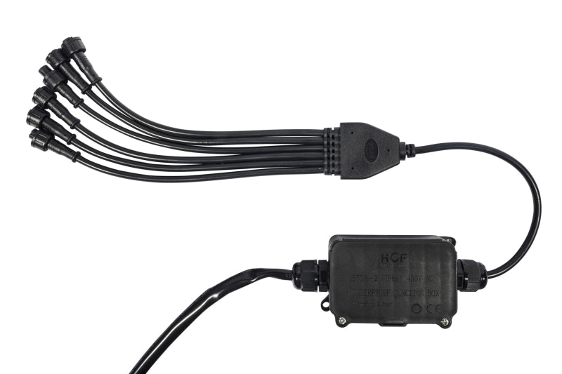 KC HiLiTES C-Series RGB LED Rock Light Kit (Incl. Wiring) - Set of 6 - Black Ops Auto Works