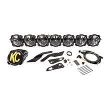 Load image into Gallery viewer, KC HiLiTES Can-Am X3 45in. Pro6 Gravity LED 7-Light 140w Combo Beam Overhead Light Bar System - Black Ops Auto Works