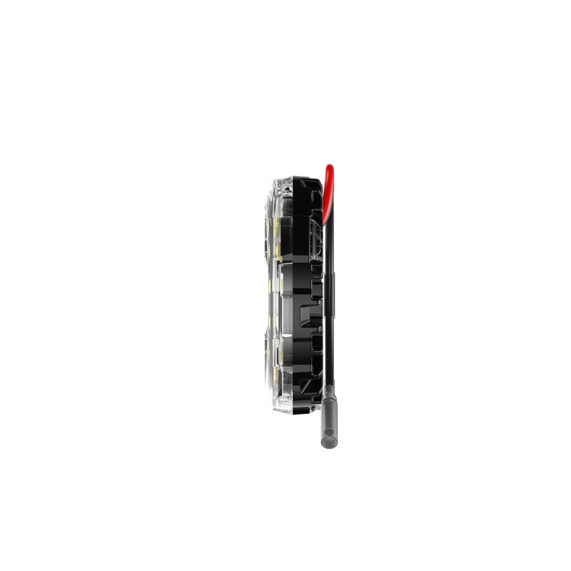 KC HiLiTES Cyclone V2 2.2in. LED Accessory Light 5w Flood Beam (Single) - Clear Lens - Black Ops Auto Works