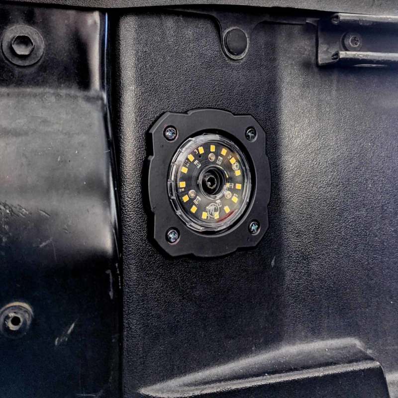 KC Hilites  Cyclone V2 Flush Mt Adap - Black Ops Auto Works