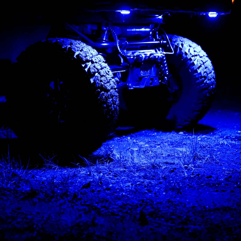 KC HiLiTES Cyclone V2 LED - Replacement Lens - Blue - Single - Black Ops Auto Works