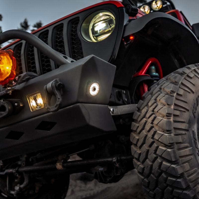 KC Hilites  Cyclone V2 Surf Mt Adap - Black Ops Auto Works