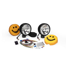 Load image into Gallery viewer, KC HiLiTES Daylighter 6in. Halogen Light 100w Spot Beam (Pair Pack System) - Black SS - Black Ops Auto Works