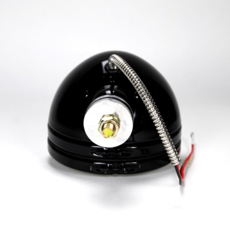 KC HiLiTES Daylighter 6in. Halogen Light 100w Spot Beam (Single) - Black SS - Black Ops Auto Works