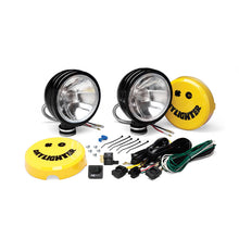 Load image into Gallery viewer, KC HiLiTES Daylighter 6in. Halogen Light 100w Spread Beam (Pair Pack System) - Black SS - Black Ops Auto Works