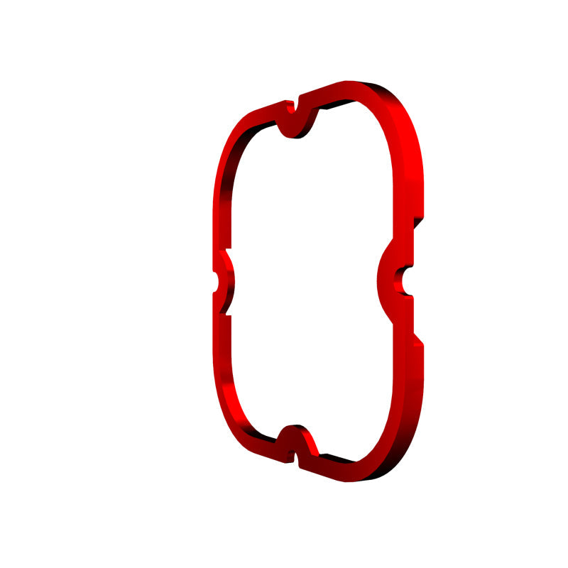 KC HiLiTES FLEX ERA 4 Color Bezel Ring Red (ea) - Black Ops Auto Works