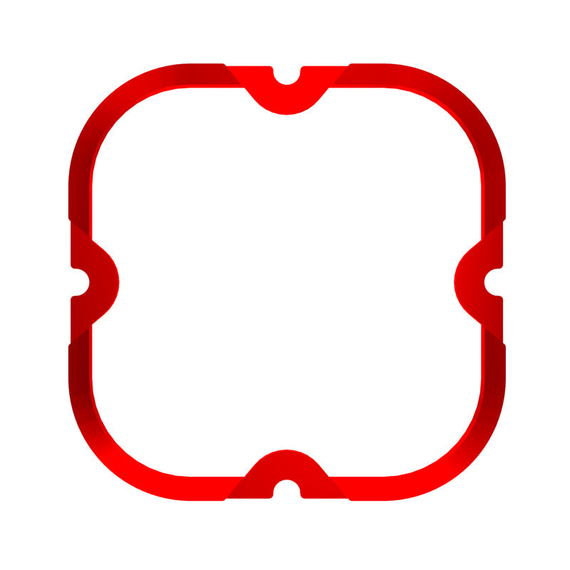 KC HiLiTES FLEX ERA 4 Color Bezel Ring Red (ea) - Black Ops Auto Works