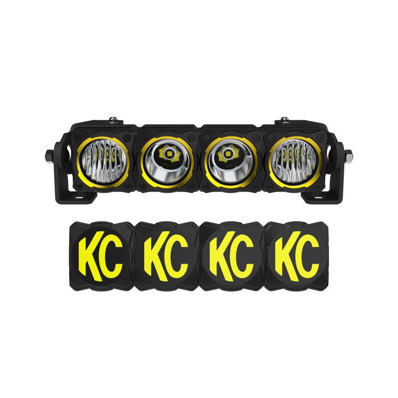 KC HiLiTES FLEX ERA LED 10in. Light Bar - Master Kit-Light Bars & Cubes-KC HiLiTES-84709002916-