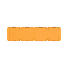 Load image into Gallery viewer, KC HiLiTES FLEX ERA LED Light Bar 10in. Light Shield - Amber (SHIELD ONLY)-Light Bars &amp; Cubes-KC HiLiTES-84709053338-