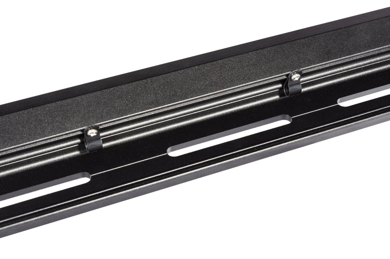 KC HiLiTES Jeep JK 50in. Overhead Xross Bar Light Mount (Bar Only/Req. Mount Brackets) - Black - Black Ops Auto Works