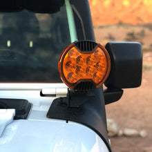 Load image into Gallery viewer, KC HiLiTES 6in. Light Shield for SlimLite LED - Amber - KC HiLiTES KCL5104