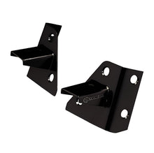 Load image into Gallery viewer, KC HiLiTES 86-95 Jeep YJ Windshield Hinge Light Mount Bracket Set (Pair) - Black - KC HiLiTES KCL7321