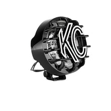 Load image into Gallery viewer, KC HiLiTES Rally 400 4in. Round Halogen Light 55w Spread Beam (Single) - Black - Black Ops Auto Works