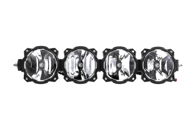 KC HiLiTES Universal 26in. Pro6 Gravity LED 4-Light 80w Combo Beam Light Bar (No Mount) - Black Ops Auto Works