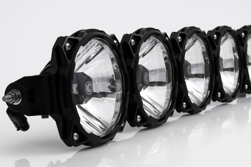 KC HiLiTES Universal 50in. Pro6 Gravity LED 8-Light 160w Combo Beam Light Bar (No Mount) - Black Ops Auto Works