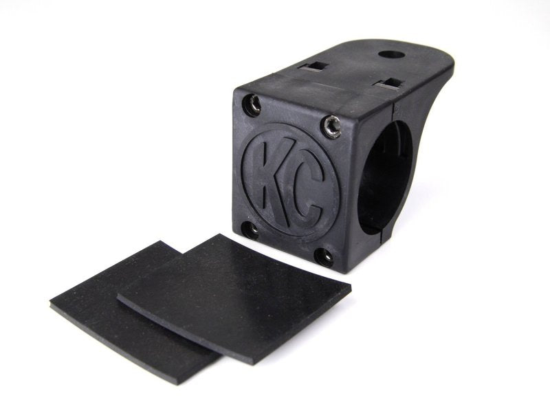 KC HiLiTES Universal Tube Clamp Light Mount Bracket / 1.75in. to 2in. Bar (Single) - Black Ops Auto Works