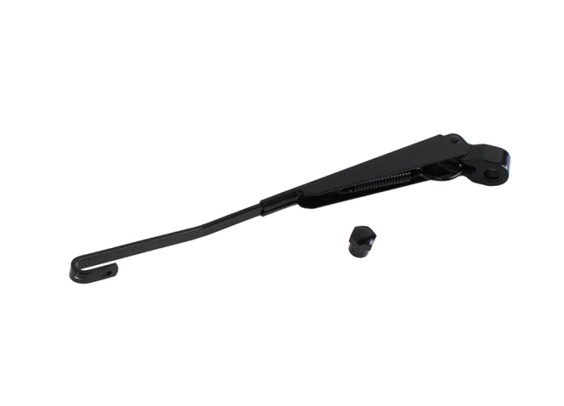 Kentrol 03-06 Jeep Wrangler TJ Rear Wiper Arm Hardtop - Powdercoat Black - Black Ops Auto Works