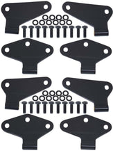 Load image into Gallery viewer, Kentrol 07-18 Jeep Wrangler JK Body Door Hinge Set 8 Pieces 4 Door - Textured Black - Black Ops Auto Works