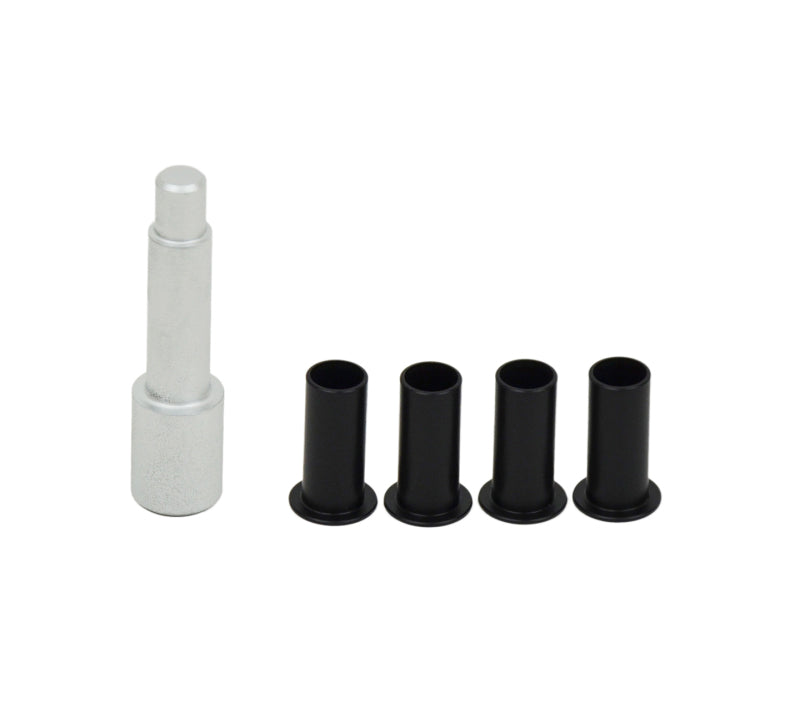 Kentrol 07-18 Jeep Wrangler JK Door Hinge Liners 2 Door - Textured Black - Black Ops Auto Works