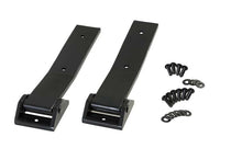 Load image into Gallery viewer, Kentrol 07-18 Jeep Wrangler JK Tailgate Hinge Pair - Powdercoat Black - Black Ops Auto Works