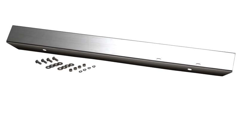 Kentrol 45-86 Jeep CJ 42 Inch Front Bumper Without Hole - Polished Silver - Black Ops Auto Works