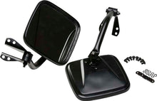 Load image into Gallery viewer, Kentrol 55-86 Jeep CJ Mirror Kit Pair- Powdercoat Black - Black Ops Auto Works