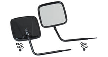 Load image into Gallery viewer, Kentrol 76-18 JEEP CJ/Wrangler YJ/TJ/JK Outback Mirrors Pair - Powdercoat Black - Black Ops Auto Works