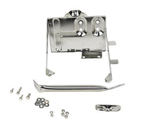 Load image into Gallery viewer, Kentrol 76-86 Jeep CJ Battery Tray with support arm - Polished Silver - Black Ops Auto Works