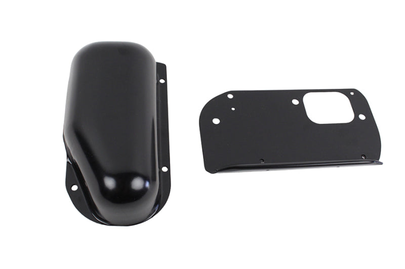 Kentrol 76-86 Jeep Wiper Motor Cover CJ - Powdercoat Black - Black Ops Auto Works