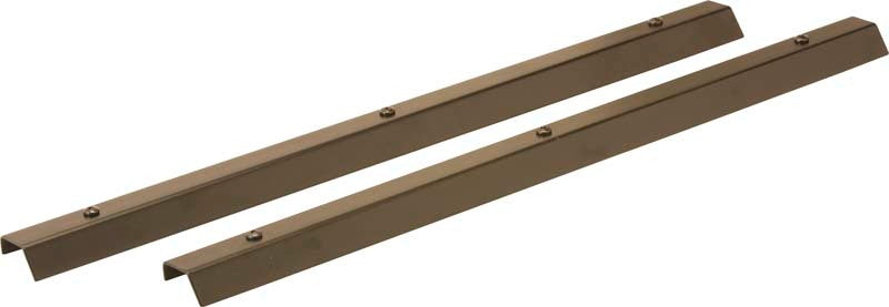 Kentrol 76-95 Jeep CJ7 Wrangler YJ Entry Guards Pair - Powdercoat Black - Black Ops Auto Works