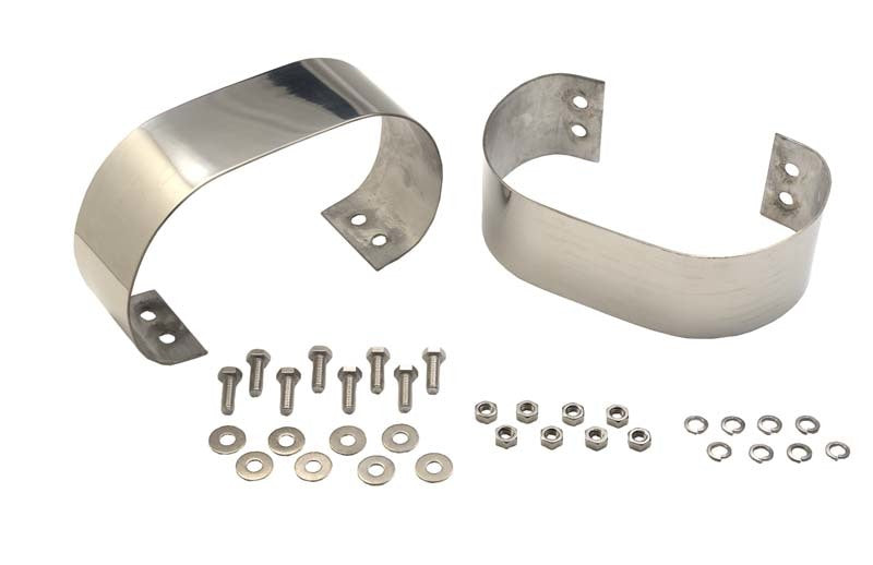 Kentrol 76-95 Jeep CJ/Wrangler YJ Bumperettes Pair - Polished Silver - Black Ops Auto Works