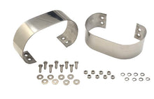 Load image into Gallery viewer, Kentrol 76-95 Jeep CJ/Wrangler YJ Bumperettes Pair - Polished Silver - Black Ops Auto Works