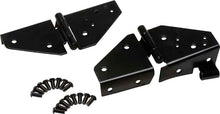 Load image into Gallery viewer, Kentrol 76-95 Jeep CJ/Wrangler YJ Windshield Hinge Pair - Powdercoat Black - Black Ops Auto Works