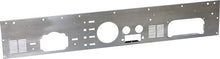 Load image into Gallery viewer, Kentrol 77-86 Jeep CJ Dash Panel (with radio opening) Brushed Silver - Black Ops Auto Works