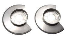 Load image into Gallery viewer, Kentrol 78-86 Jeep CJ Disc Brake Dust Cover Pair - Polished Silver - Black Ops Auto Works