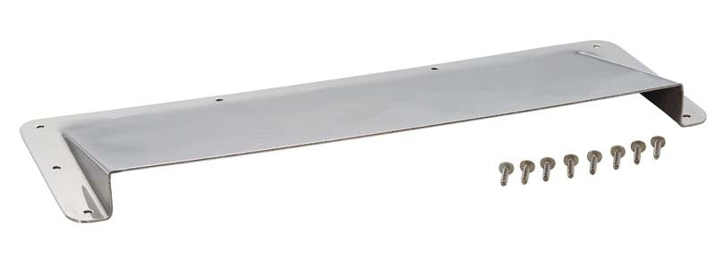 Kentrol 78-95 Jeep CJ/Wrangler YJ Hood Vent Air Scoop - Polished Silver - Black Ops Auto Works