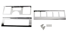 Load image into Gallery viewer, Kentrol 87-95 Jeep Wrangler YJ Dash Overlay Set (3 pieces) - Polished Silver - Black Ops Auto Works