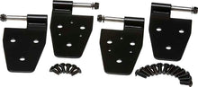 Load image into Gallery viewer, Kentrol 87-95 Jeep Wrangler YJ Door Hinge Set 4 Pieces - Powdercoat Black - Black Ops Auto Works