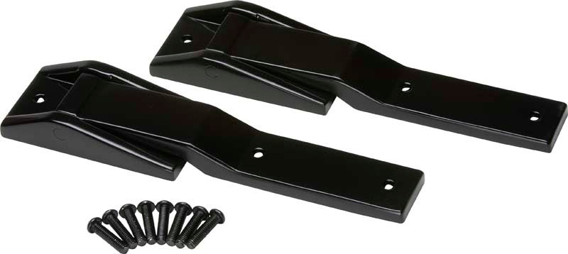 Kentrol 97-06 Jeep Wrangler TJ Tailgate Hinge Pair - Powdercoat Black - Black Ops Auto Works