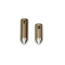 Load image into Gallery viewer, Kentrol Kentrol 97-18 Jeep Wrangler TJ/JK Door Alignment Pins - Polished Silver