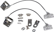 Load image into Gallery viewer, Kentrol 76-86 Jeep CJ Tailgate Pivot Latch Assembly Fiberglass Body CJ - Polished Silver - Kentrol 30666