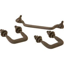 Load image into Gallery viewer, Kentrol 87-95 Jeep Wrangler YJ Windshield Tie Down Kit - Powdercoat Black - Kentrol 50439