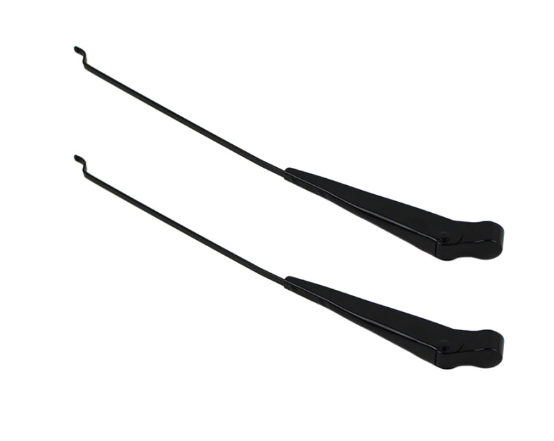Kentrol 68-86 Jeep Windshield Wiper Arms Pair CJ - Powdercoat Black - Kentrol 50544